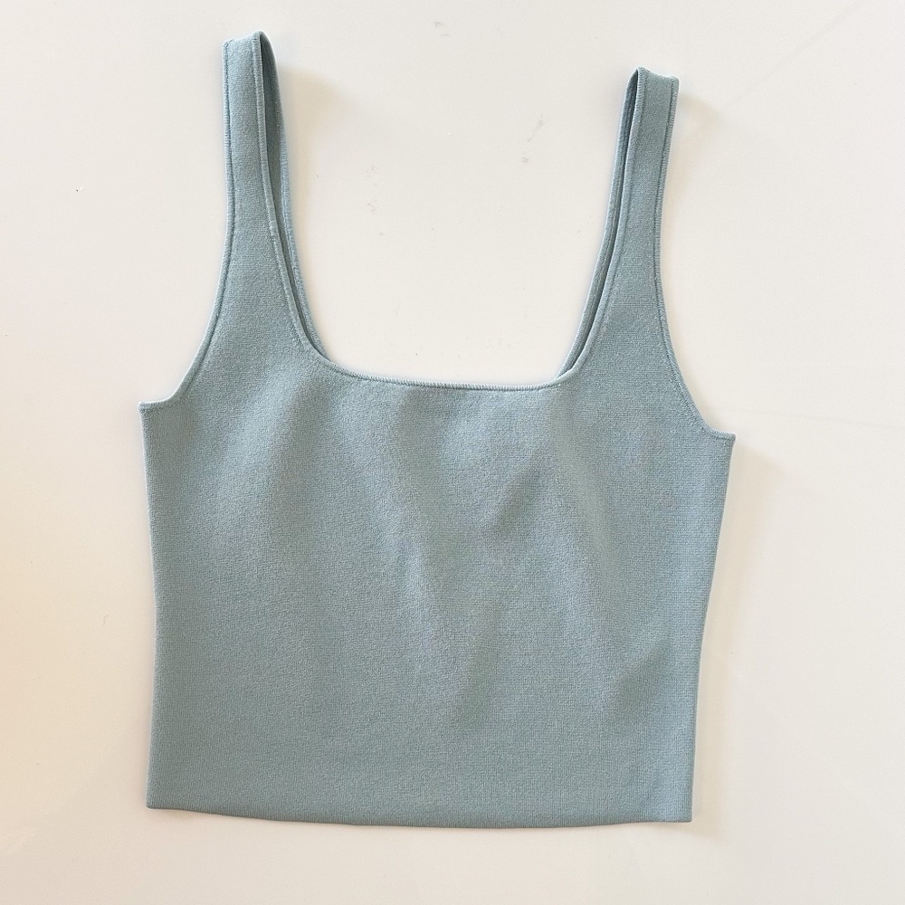 Vince Square Neck Tank Top